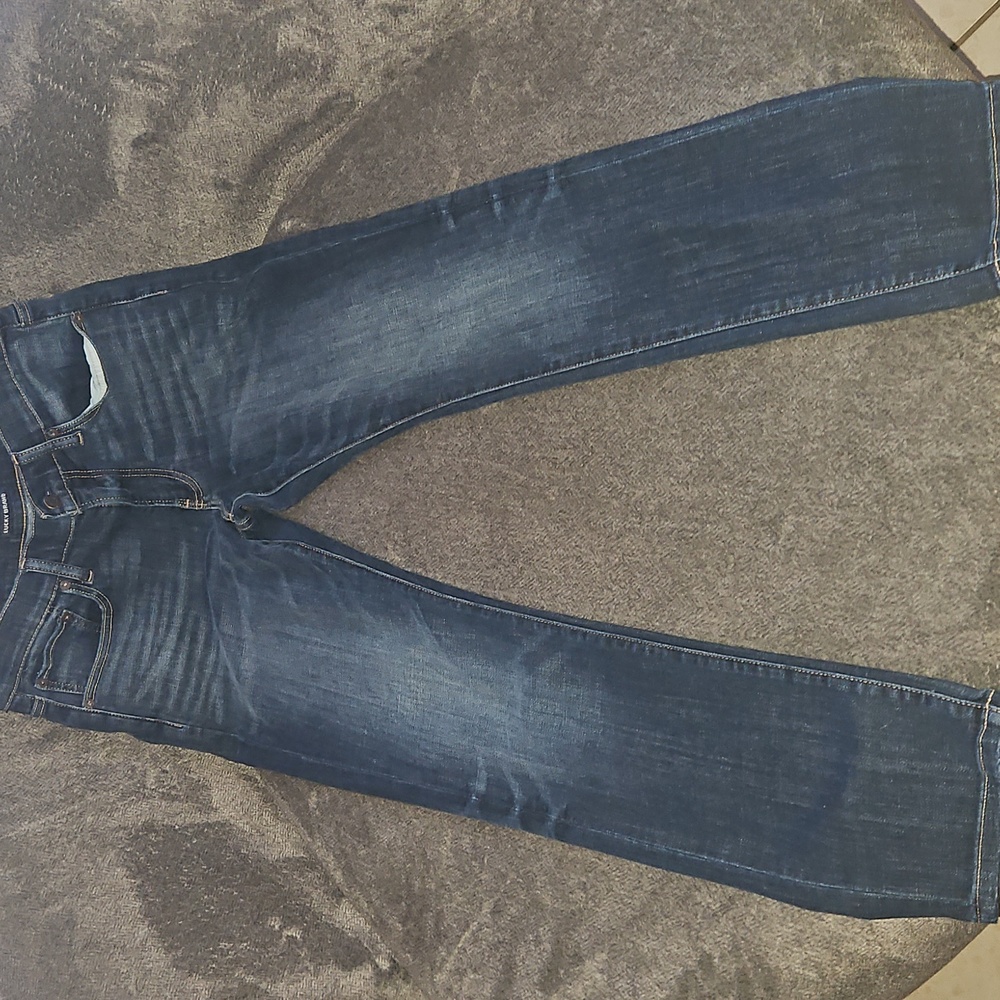 Lucky Brand Men's Dark Blue Denim Jeans